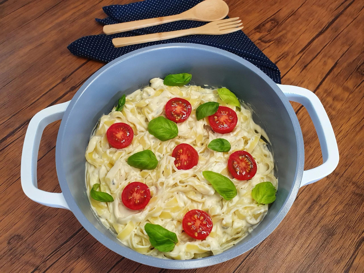 Fettuccine ao molho de gorgonzola